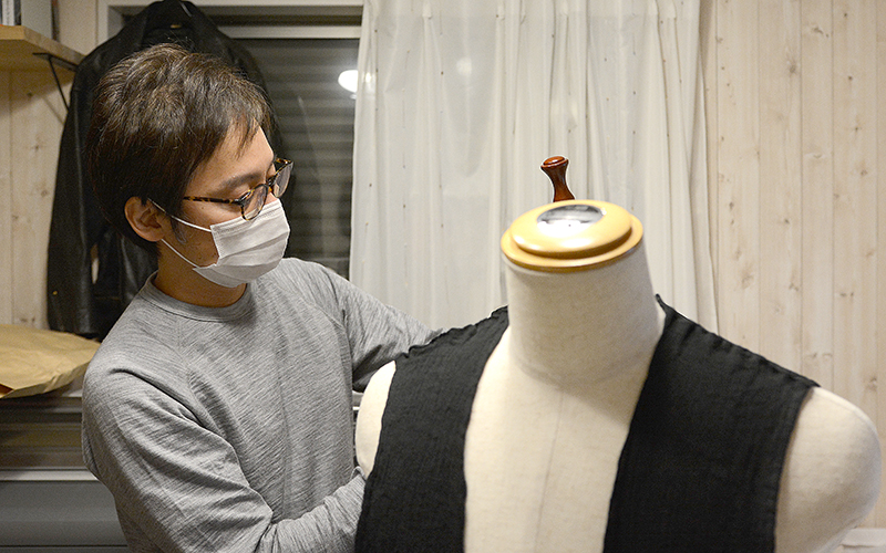 京都 シャツ パンツ 縫製 工場 