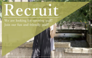 スタッフ募集のお知らせ