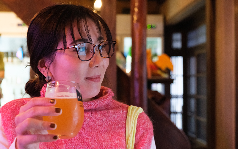 ビール beer 立ち飲み BAR クラフトビール 祇園山根子 京都 猫 yamaneko ビール女子 昼呑み