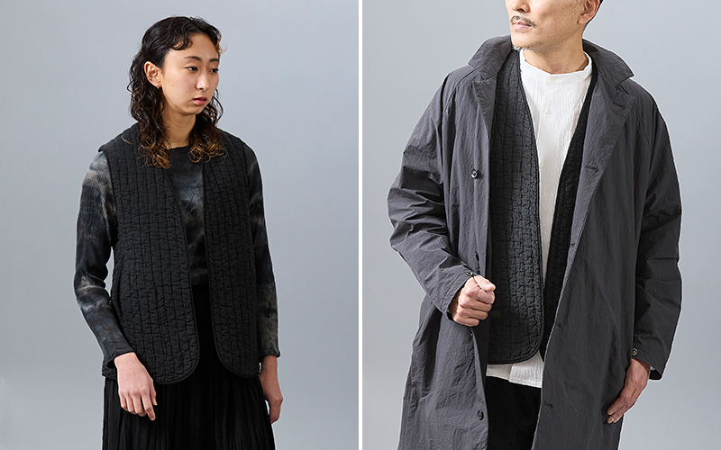 コート アウター 上着 下 インナー 嵩張らない ごわつかない