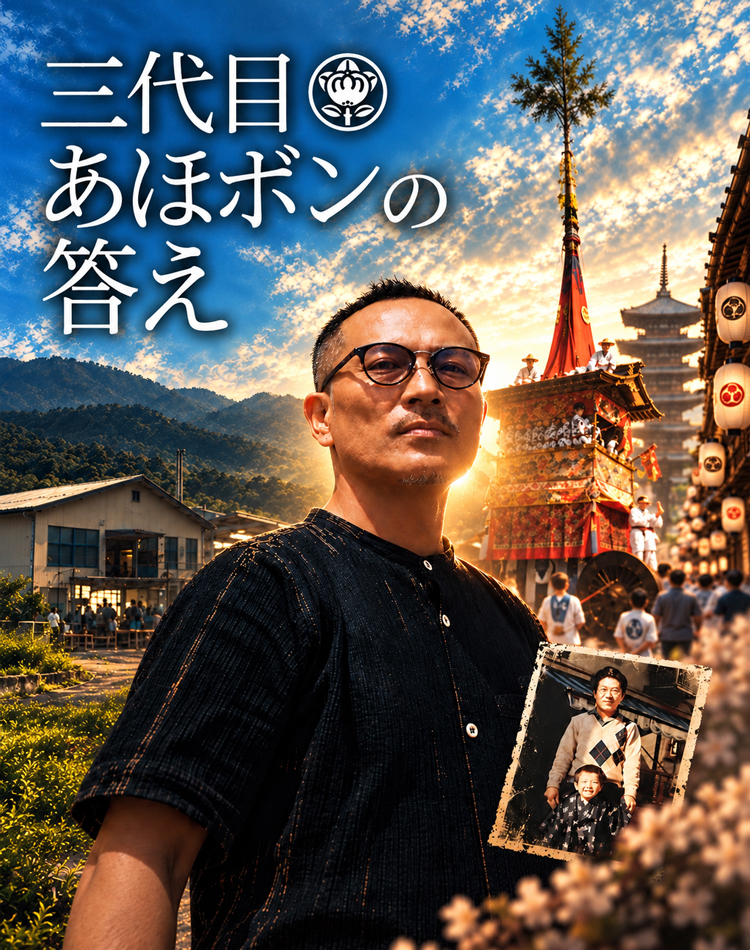京都の楊柳ブランド山城 三代目・稗真平のYouTubeドキュメンタリー「三代目あほボンの答え」